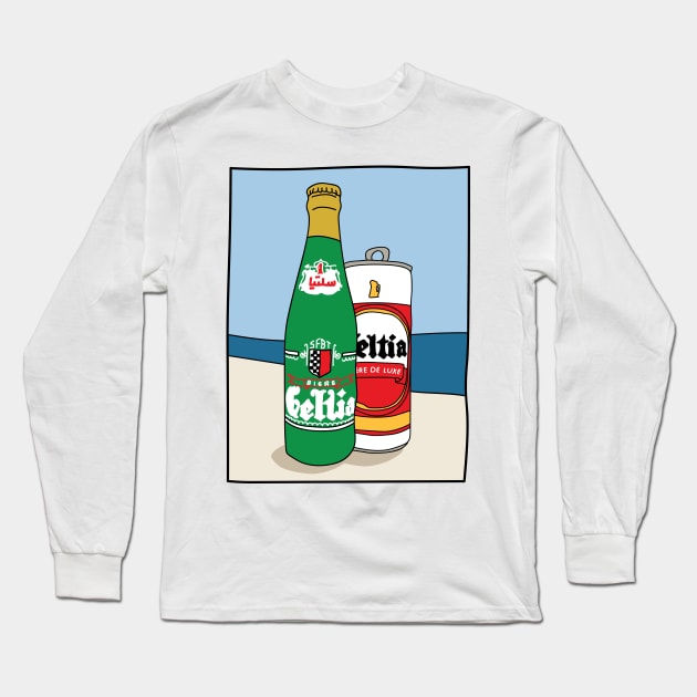 beer tunisian Long Sleeve T-Shirt by abstractsmile